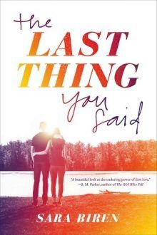 The Last Thing You Said