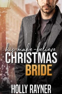 Cover of His Make-Believe Christmas Bride by Holly Rayner