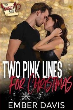 Two Pink Lines for Christmas by Ember Davis